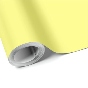 Butter Yellow Wrapping Paper