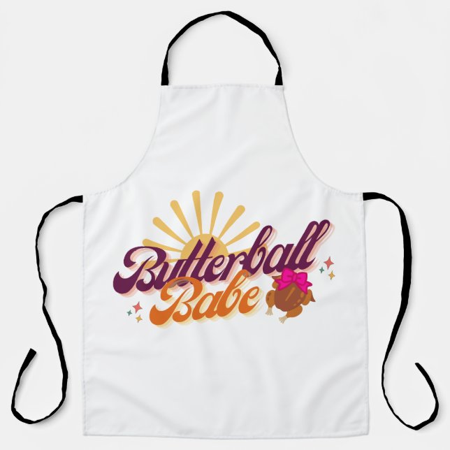 Butterball Babe Large Apron (Front)
