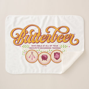 BUTTERBEER™ Available At Wizarding Taverns Sherpa Blanket
