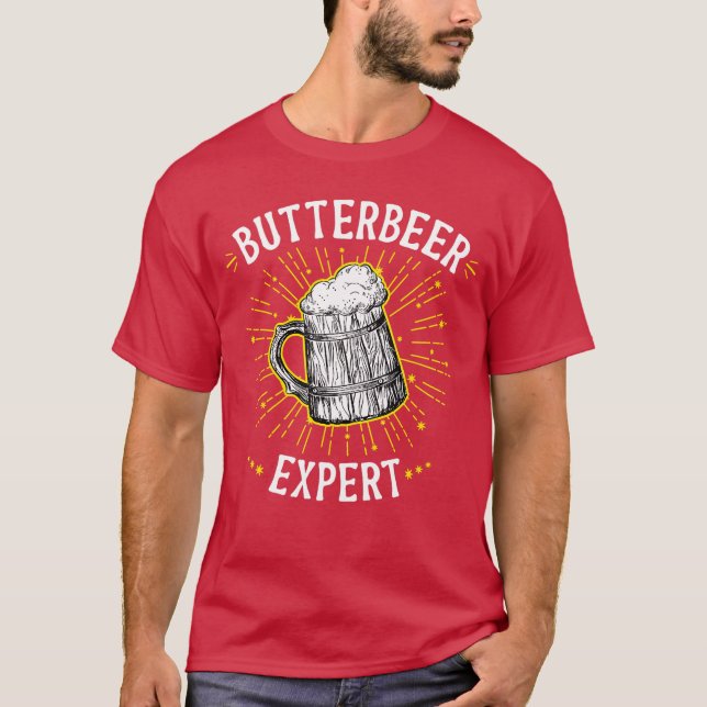 butterbeer expert butterscotch beer T-Shirt (Front)
