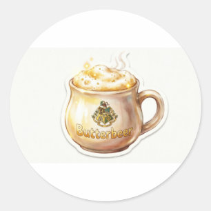 Butterbeer Sticker - Magical Wizarding Drink - Har