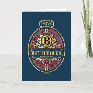 BUTTERBEER™ Vertical Logo Card