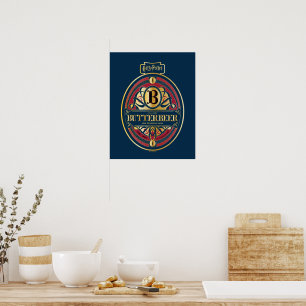 BUTTERBEER™ Vertical Logo Poster