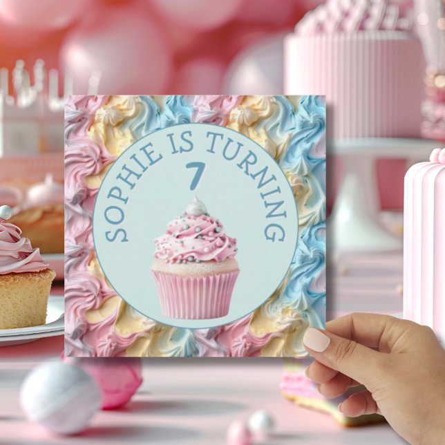 Buttercream Icing Party Birthday  Invitation (Creator Uploaded)