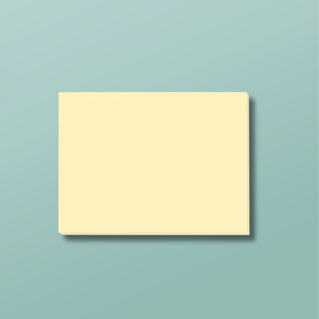 Buttercream Solid Colour Post-it Notes (Creator Uploaded)