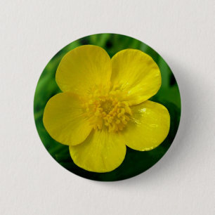 Buttercup 6 Cm Round Badge