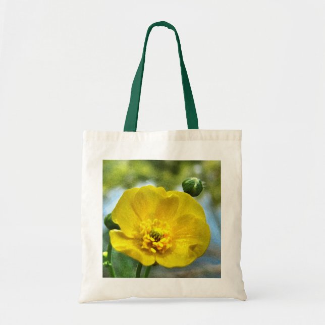 Buttercup at the Pond Tote Bag (Front)