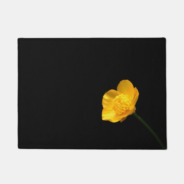 Buttercup Flower dmcna Doormat (Front)