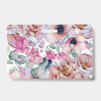 Buttercup Flower ID Badge