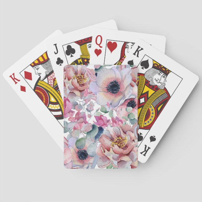 Buttercup Flower Playing Cards (Back)