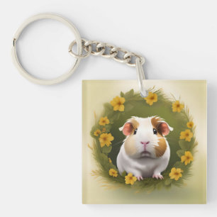 Buttercup Guinea Pig, Key Ring