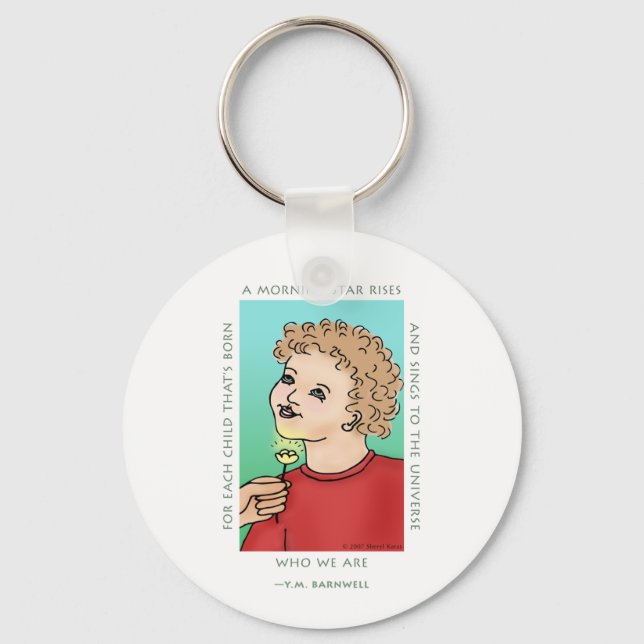 Buttercup Key Ring (Front)