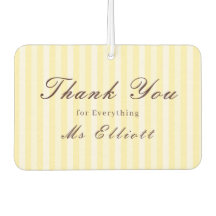 Buttercup - Personalized Thank You Air Freshener