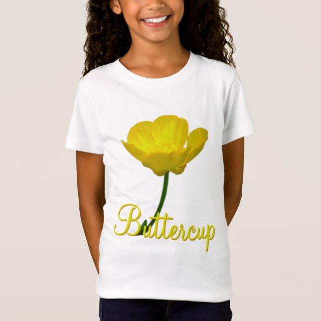 Buttercup Shirt Kid's Custom Buttercup T-shirts (Front)