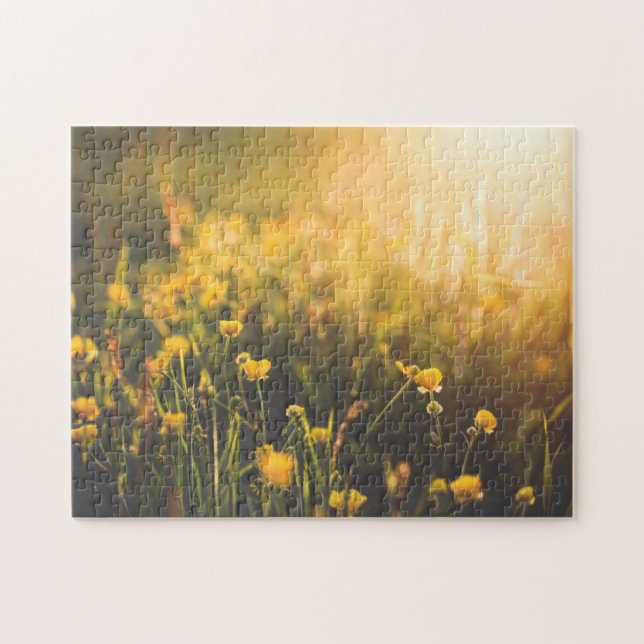 Buttercup Sundown Jigsaw Puzzle (Horizontal)