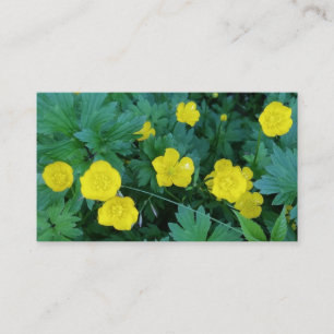 Buttercup Themed Business Card
