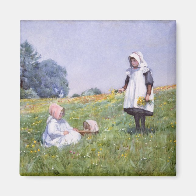 Buttercups and Daisies Magnet (Front)