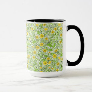 Buttercups on white mug