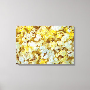 buttered popcorn canvas print