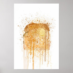 Buttered Toast Poster