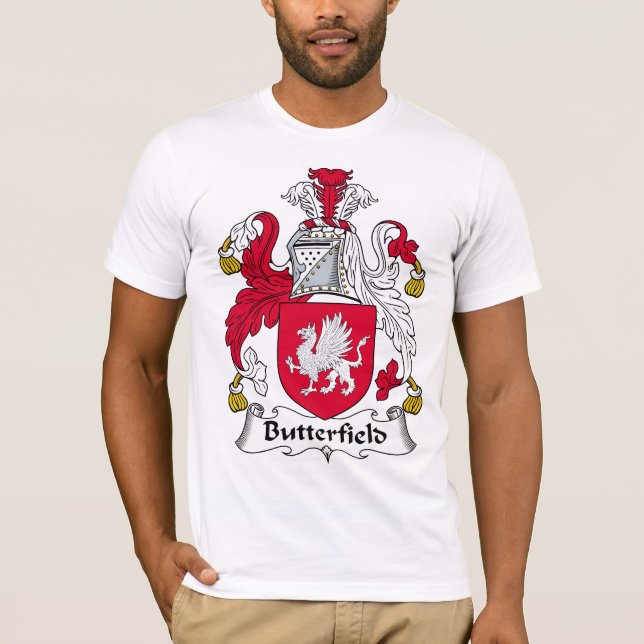 Butterfield Family Crest T-Shirt (Front)