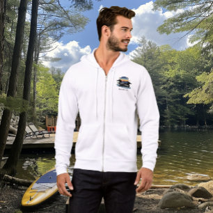 Butterfield Lake Loon Pair Hoodie