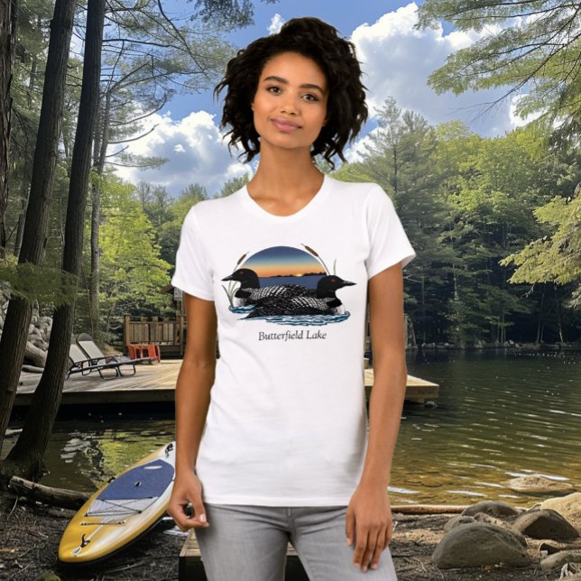 Butterfield Lake Loon Pair T-Shirt (Creator Uploaded)