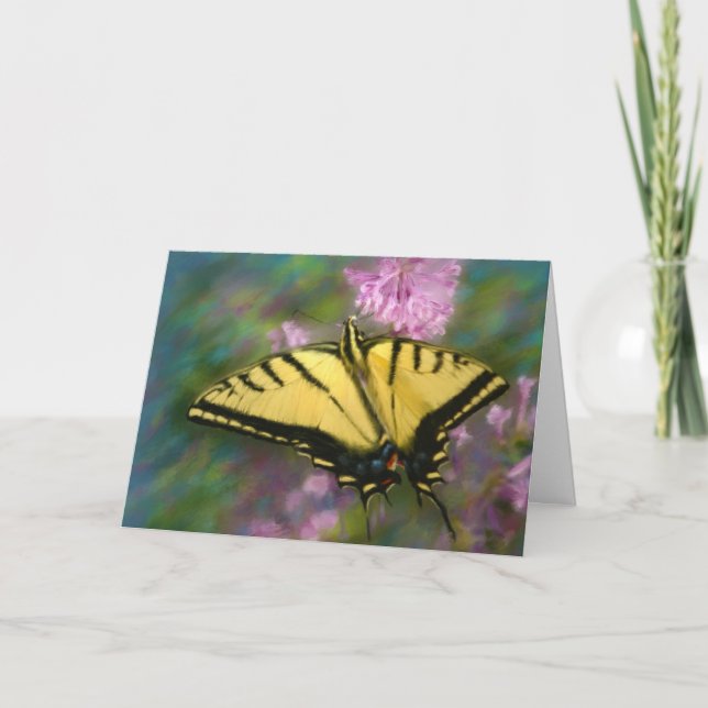 Butterfles Bring Sunshine Holiday Card (Front)