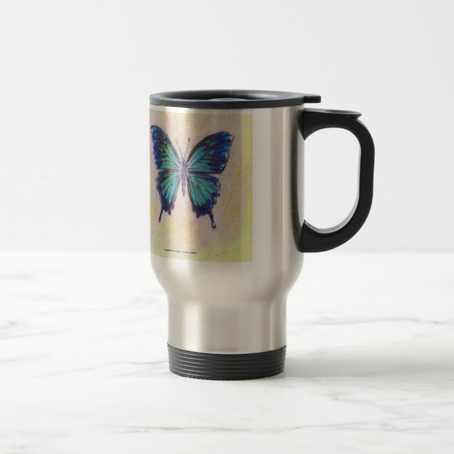butterflies 001 travel mug (Right)