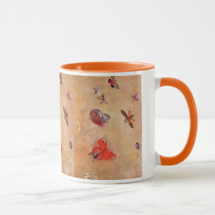 Butterflies 1913 Odilon Redon Spring Blossoms Mug