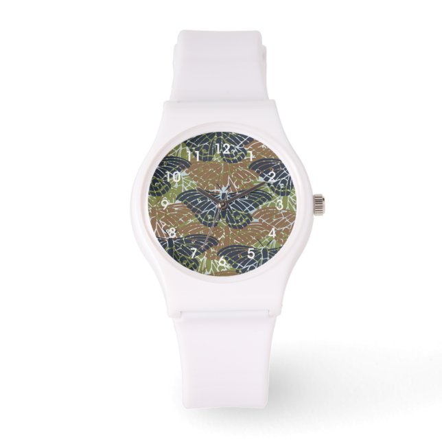 Butterflies Abstract Watch (Front)