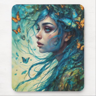 Butterflies and Blues Series 7 Mouse Pad