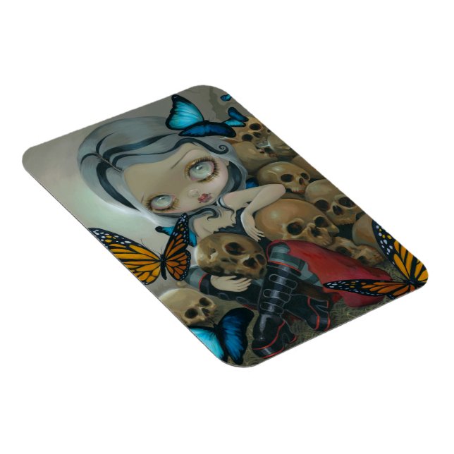 "Butterflies and Bones" Magnet (Right Side)