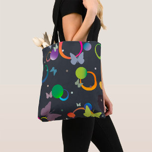 Butterflies And Bubbles Tote Bag