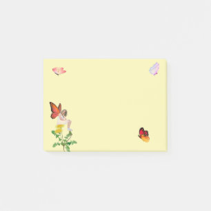 Butterflies and Fairy Post-It Notes