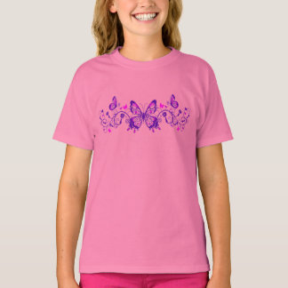 BUTTERFLIES AND FLOWERS T-Shirt