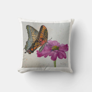 Butterflies and flowers to brighten your home cushion