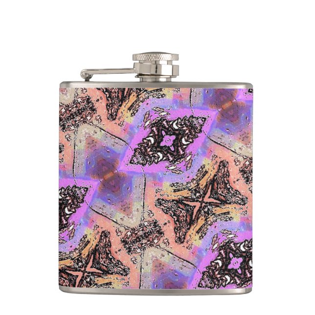 BUTTERFLIES AND MOTHS HIP FLASK (Front)