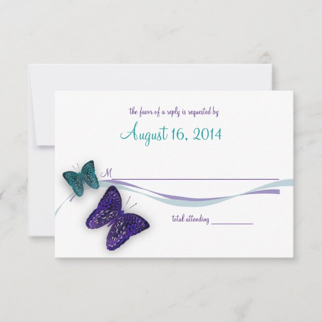 Butterflies and Ribbon Response (Front)