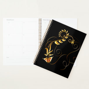 Butterflies and Swirls Planner