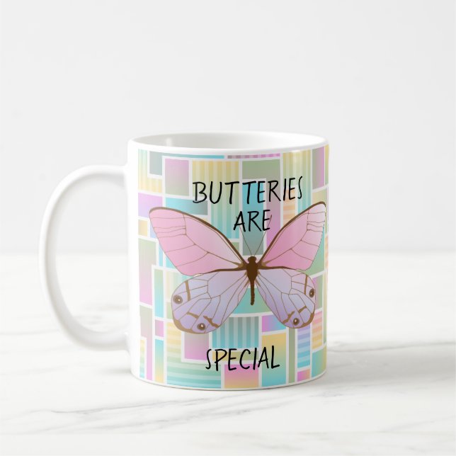 Butterflies are Special  Coffee Mug (Left)
