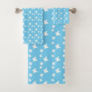 Butterflies Bath Towel Set