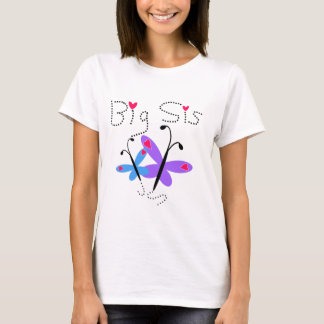 Butterflies Big Sis T-Shirt