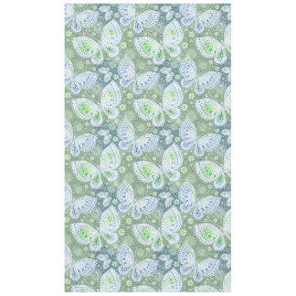 Butterflies Blues & Greens Tablecloth