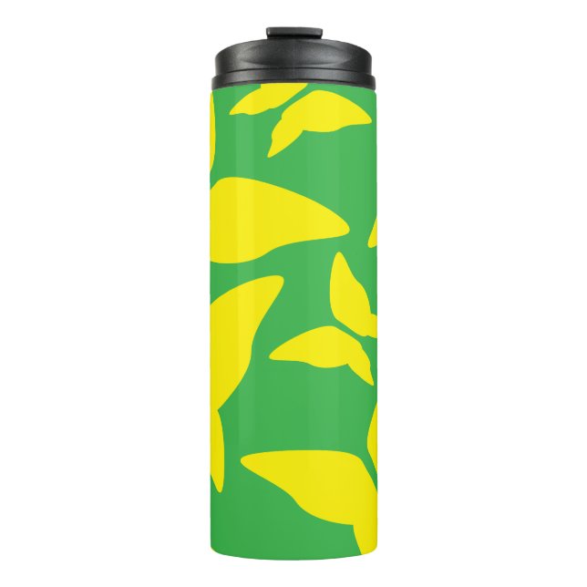 Butterflies Bright Bold Eclectic Kitchen Thermal Tumbler (Front)