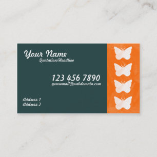 Butterflies Business Card