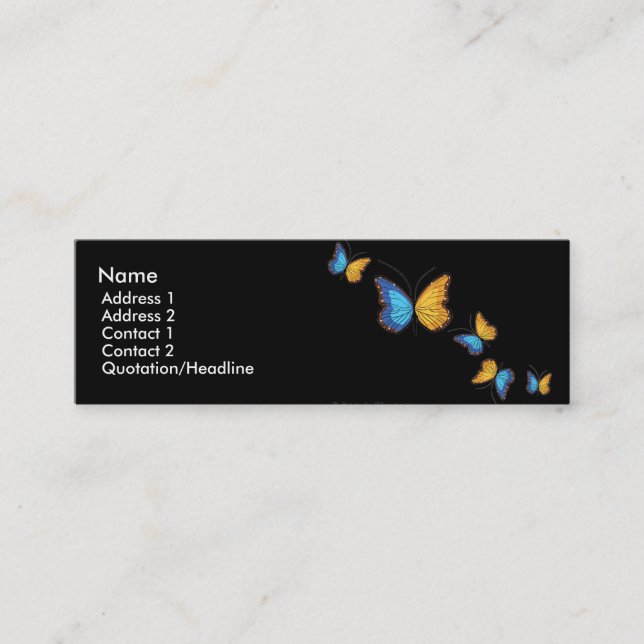 Butterflies - Business Card (Front)
