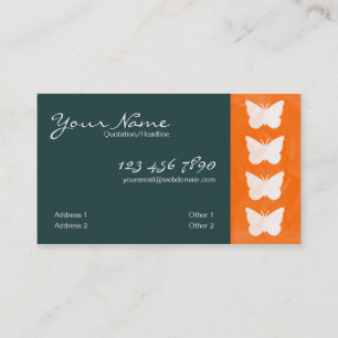 Butterflies Business Card - V2