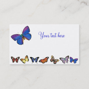 Butterflies Business Cards
