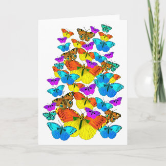 Butterflies! Butterflies! Greeting Card